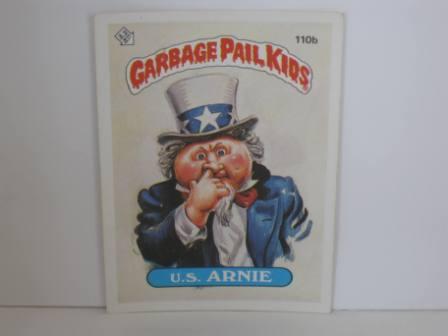 110b U.S. ARNIE [Wntd: Teach] 1986 Topps Garbage Pail Kids Card